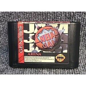 Vintage NBA Jam Sega Genesis Untested Cartridge Only